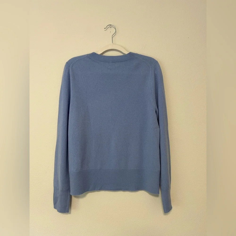 J.Crew Blue Cashmere Sweater